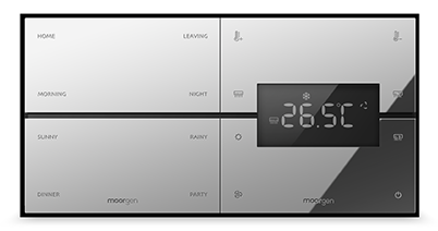 8 Schlüssel + Thermostat intelligente Kombination